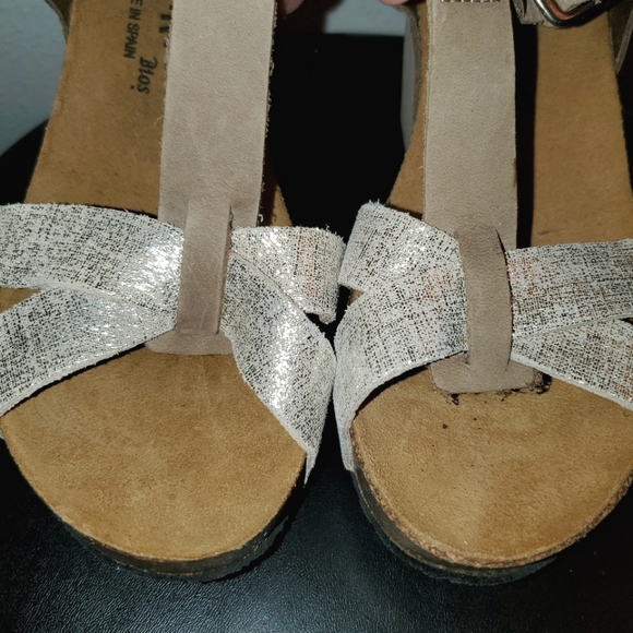 Plakton Womens Wedge Sandals size US 6/35 - Picture 7 of 12